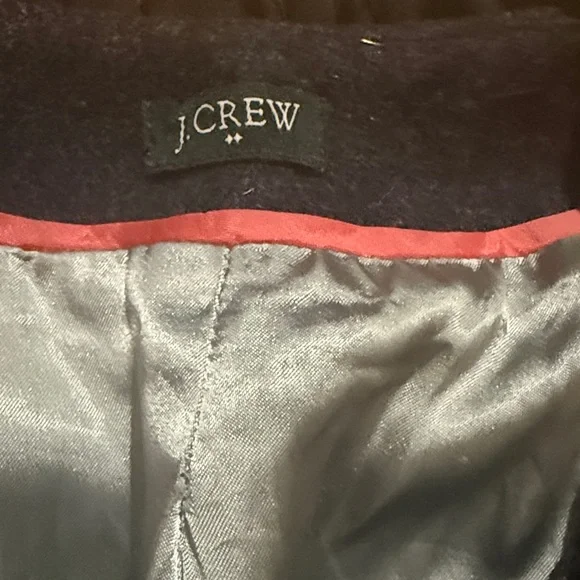 J. Crew Black Blazer with Ruffle Accents - Picture 2 of 4
